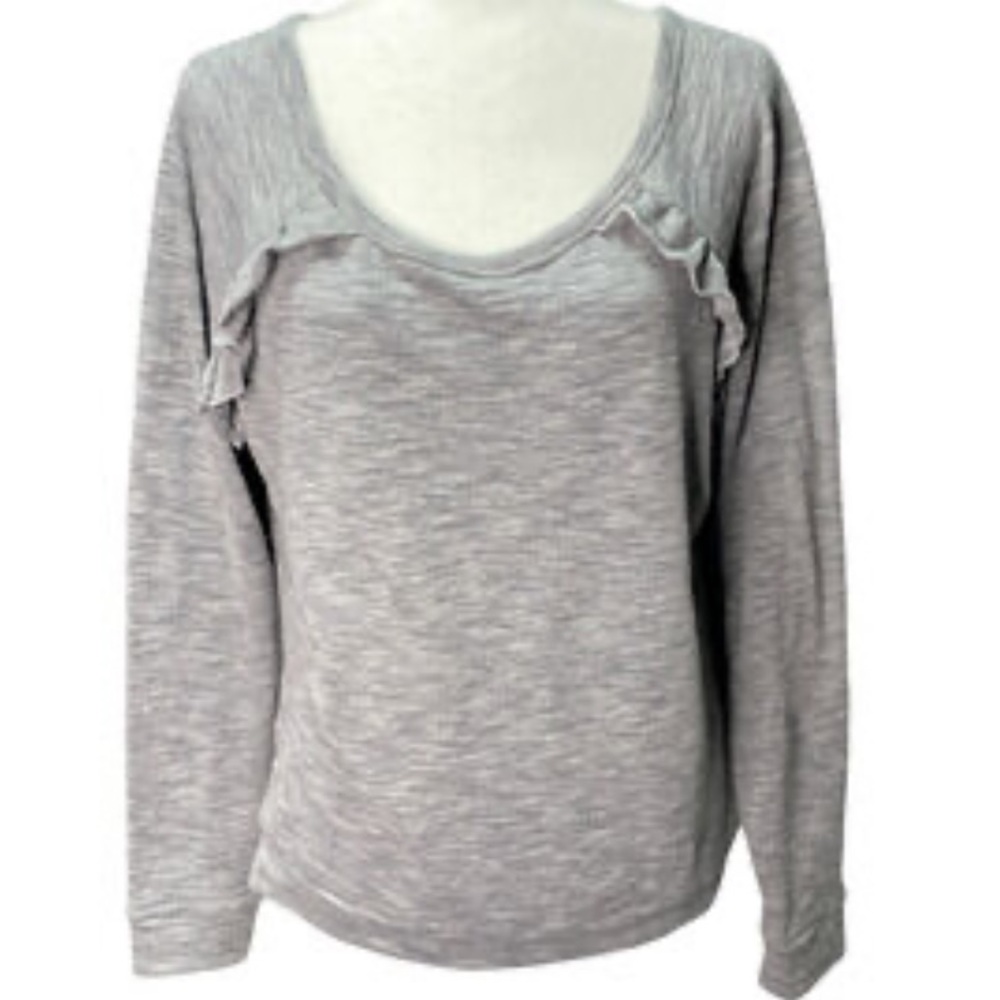 Chill By Will Y2K Ruffle Sweatshirt SZ S